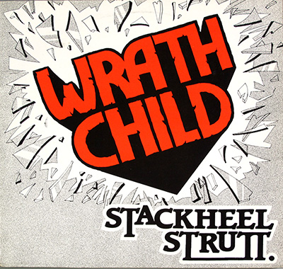 WRATHCHILD - Stackheel Strutt (1983, France)  album front cover vinyl record